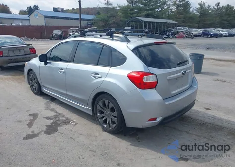 2012 Subaru Impreza 2.0I Sport Premium from USA, damaged, VIN JF1GPAL67CH219596